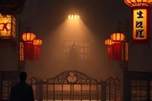 《巷口咖啡馆》封面：深夜亮灯的小店与七只并排的咖啡杯